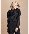 Serpil Lady Black Tunic 30928