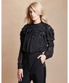 Serpil Lady Black Tunic 30928