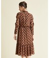 Serpil Lady Brown Dress 31995