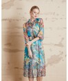 Serpil Lady Blue Dress 32294