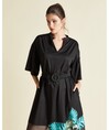 Serpil Kadın Siyah Elbise 32292