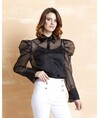 Serpil Lady Black Shirt 32151