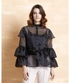 Serpil Lady Black Shirt 32397