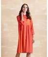 Serpil Lady Orange Dress 32093