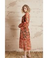 Serpil Lady Orange Dress 32268