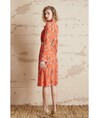 Serpil Lady Orange Dress 32277