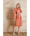 Serpil Lady Orange Dress 32277