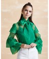 Serpil Lady Green Shirt 32397
