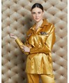 Serpil Lady Mustard Jacket 35294