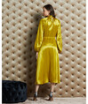 Serpil Lady Mustard Dress 35163