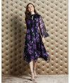 Serpil Lady Purple Dress 35288