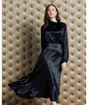 Serpil Kadın Siyah Elbise 35163