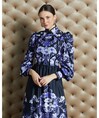 Serpil Lady Black - Purple Dress 35204