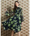 Serpil Lady Green Dress 35288