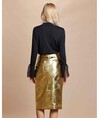 Serpil Lady Gold Skirt 31880
