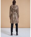 Serpil Lady Gold Trench coat 31120