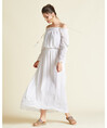 Serpil Kadın Beyaz Elbise 30734