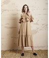Serpil Lady Camel Dress 32395