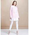 Serpil Lady Ecru - Pink Shirt 29908