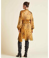 Serpil Lady Mustard Dress 33213