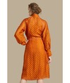 Serpil Lady Brick Dress 35568