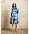 Serpil Lady Blue Dress 33015