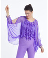 Serpil Lady Purple Blouse 35899