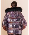 Serpil Lady Purple Coats 32244