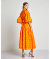 Serpil Kadın Orange Elbise 35936