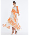 Serpil Kadın Orange Elbise 36009