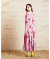 Serpil Lady Pink Dress 32503