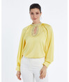 Serpil Kadın Sarı Bluz 36027