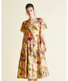 Serpil Kadın Sarı Elbise 30971