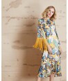 Serpil Lady Yellow Dress 32054