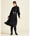 Serpil Lady Black Dress 32983
