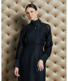 Serpil Kadın Siyah Elbise 35568
