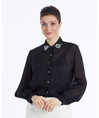 Serpil Lady Black Shirt 30317