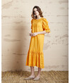 Serpil Lady Orange Dress 33398