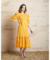 Serpil Lady Orange Dress 33398