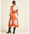 Serpil Lady Orange Dress 33548