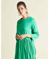 Serpil Lady Green Dress 32818