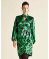 Serpil Kadın Yeşil Elbise 33200