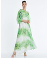Serpil Kadın Yeşil Elbise 36009