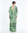 Serpil Kadın Yeşil Elbise 36197