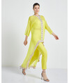 Serpil Kadın Sarı Elbise 36072