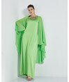 Serpil Kadın Yeşil Elbise 36140
