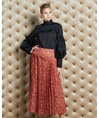 Serpil Lady Burgundy Skirt 35700