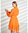 Serpil Kadın Orange Elbise 36026