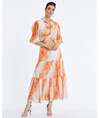 Serpil Lady Orange Suit 35837