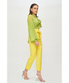 Serpil Lady Yellow Corset pants set 36081